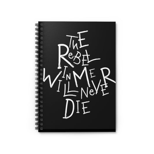 Rebel Spiral Notebook - Ruled Line