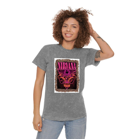 Nirvana adhd Unisex Mineral Wash T-Shirt - Kill the Star - Untreated Adult ADHD blog